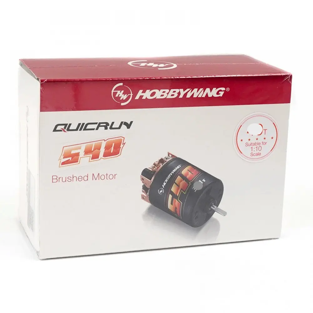 Hobbywing Quicrun Brushed 540/555 Motor For 1/10 Rc Car 1