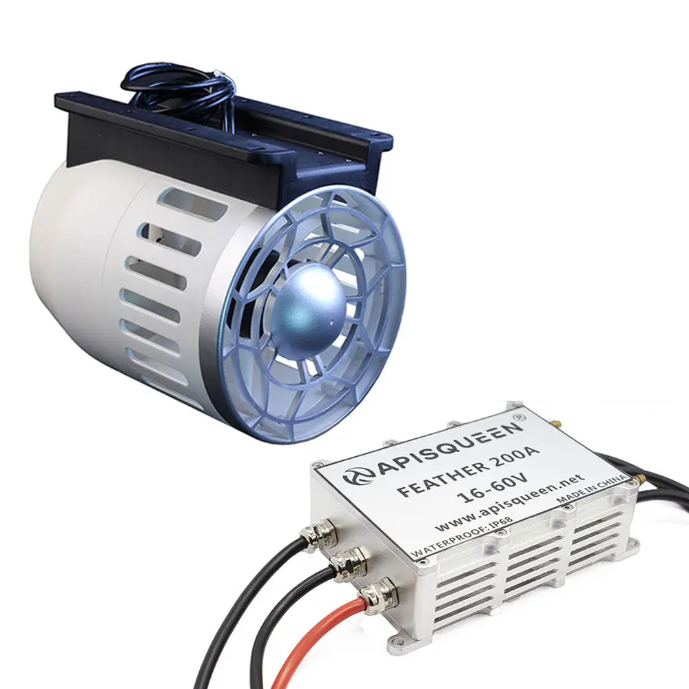 Apisqueen Au30 30Kg Thrust 2Kw Underwater Thruster With Esc 2