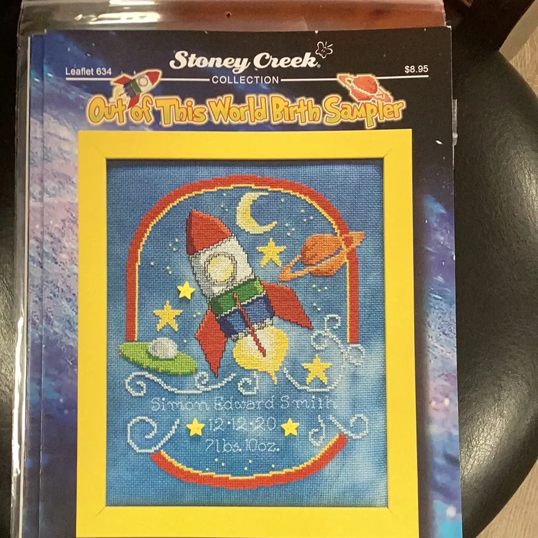 Out Of This World Birth Sampler 1