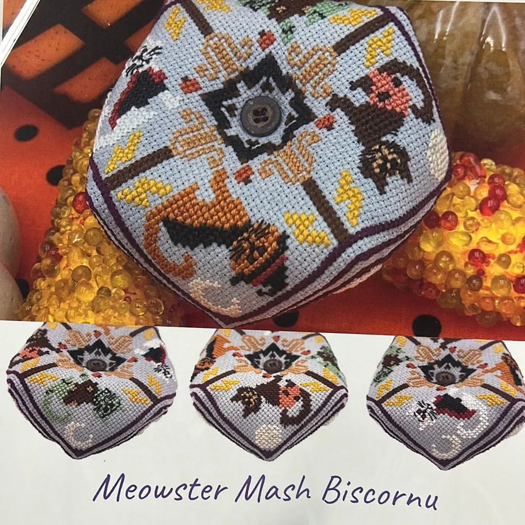 Meowster Mash Biscornu 1