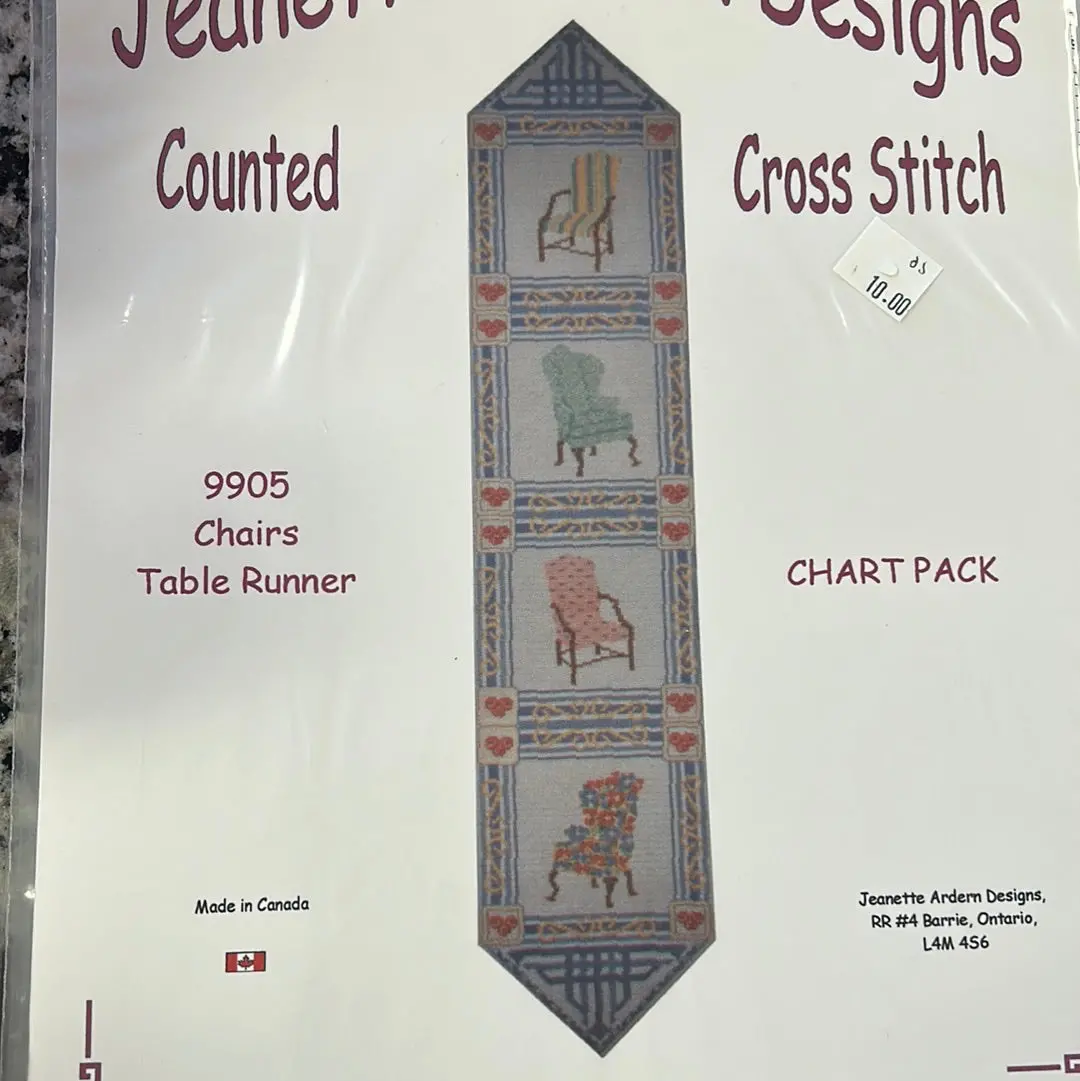 Chairs Table Runner 1