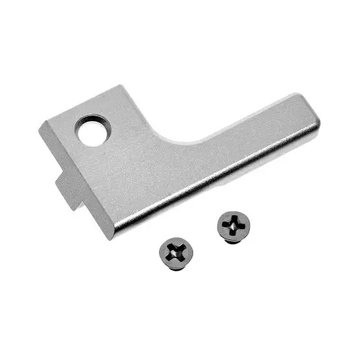 Cowcow Raw Cocking Handle - Standard Dl - Silver For Marui Hi-Capa #Cct-Tmhc-097 1