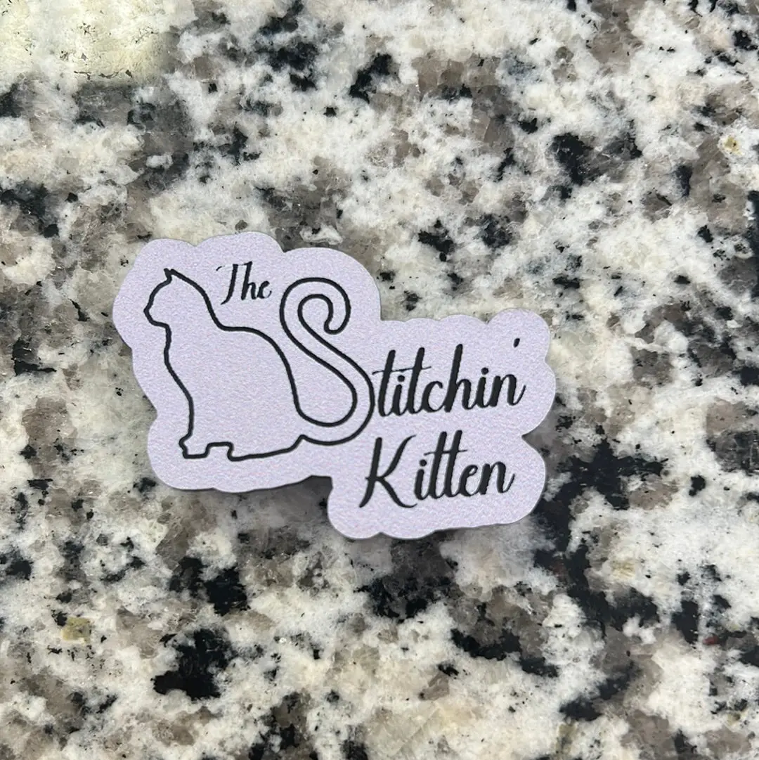 The Stitchin’ Kitten Acrylic Needle Minder V1 1