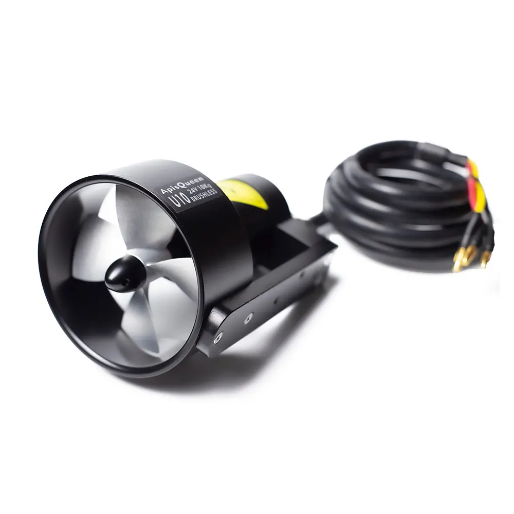 Apisqueen U10 Underwater Brushless Thruster 24V 10Kg Thrust 900W Waterproof Corrosion Resistant Metal 1
