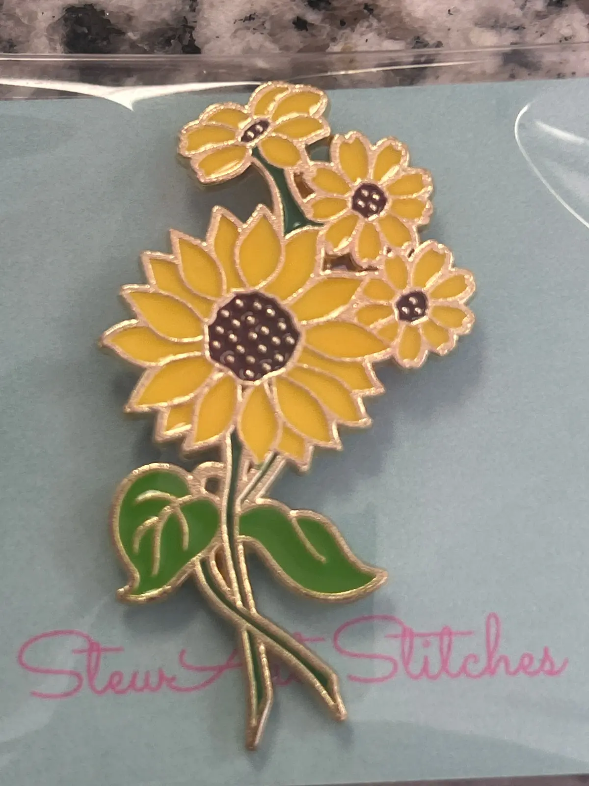 Sunflower Needle Minder 1