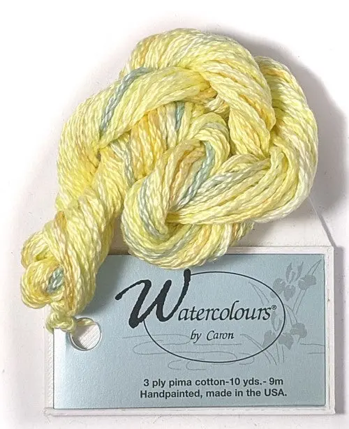Watercolours- Lemon Meringue 1