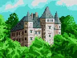 Castle Needlepoint Canvas 1