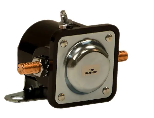1306070 - 12 Volt Plastic Case Insulated Solenoid Intermittent Duty 12V 1
