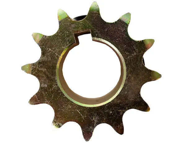 1411915 - Replacement 1 Inch 12-Tooth Yellow Zinc Engine Sprocket With Set Screws For #40 Chain 1