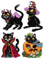 Halloween Cats Kit 1