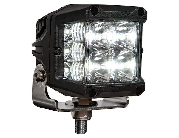 1492197 - Ultra Bright Wide Angle 4 Inch Rectangular Led Spot-Flood Combination Light 1