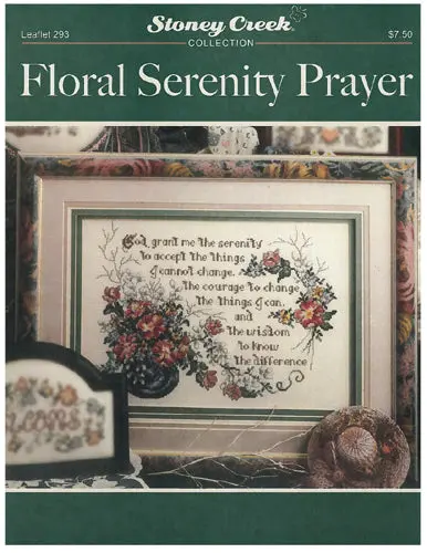 Floral Serenity Prayer 1