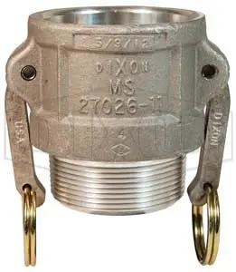 1-1/2" Female W/ Male150-B-Al 1