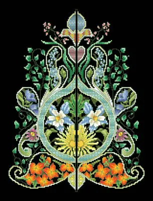 Foliated Moorish Motif 1