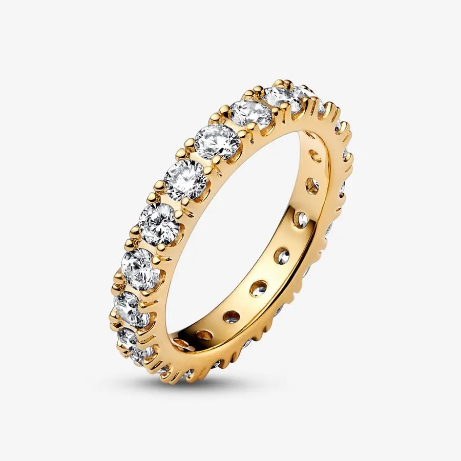 Sparkling Row Eternity Ring 1