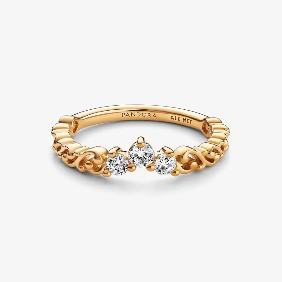 Regal Swirl Tiara Ring 1