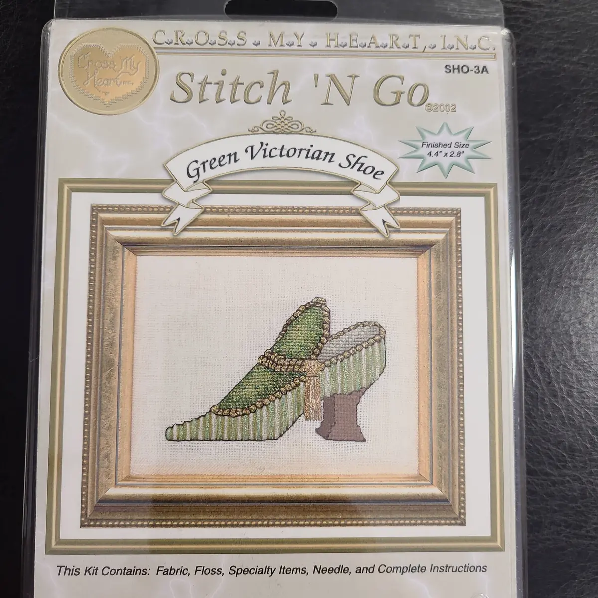 Green Victorian Shoe Kit 1