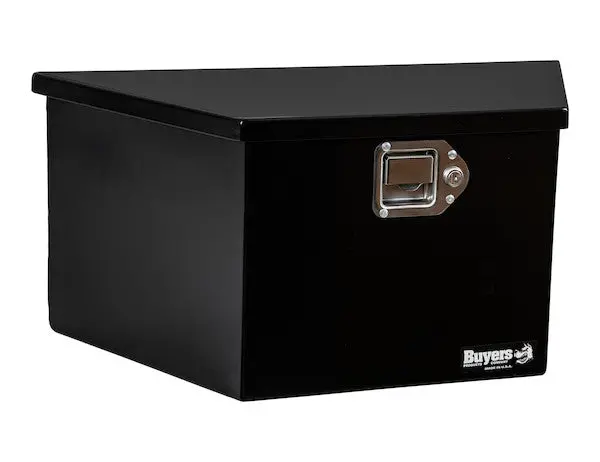 1701281 - Gloss Black Steel Trailer Tongue Truck Box Series 1