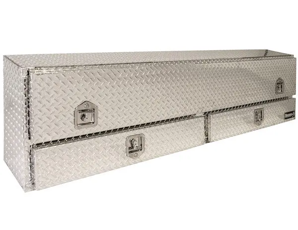 1705641 - Diamond Tread Aluminum Pick-Up Truck Contractor With Lower Drawers Topsider Truck Tool Box 1