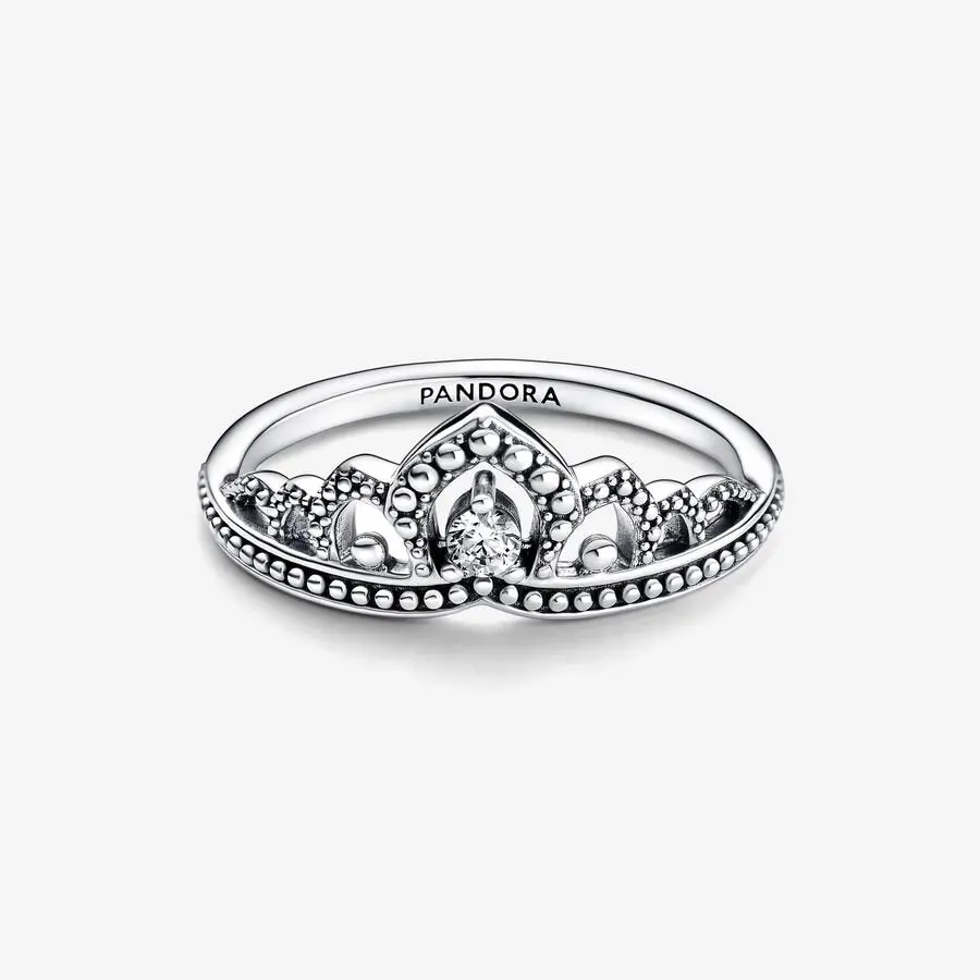 Regal Beaded Tiara Ring 1