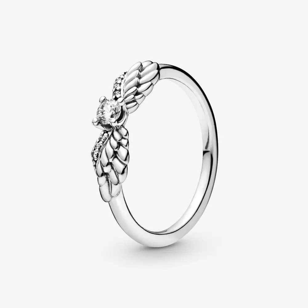 Sparkling Angel Wing Ring 1