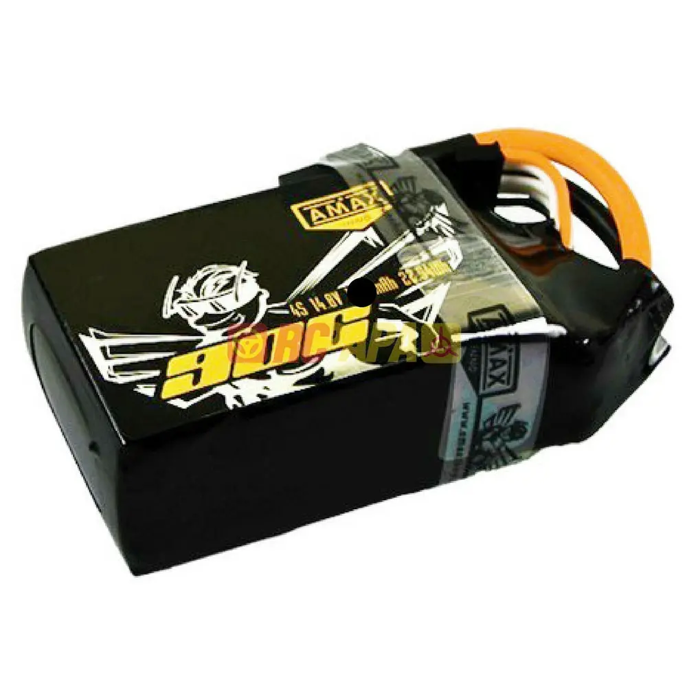 Amax Inno 1550/1800Mah 90C 14.8V 4S Lipo Battery 1