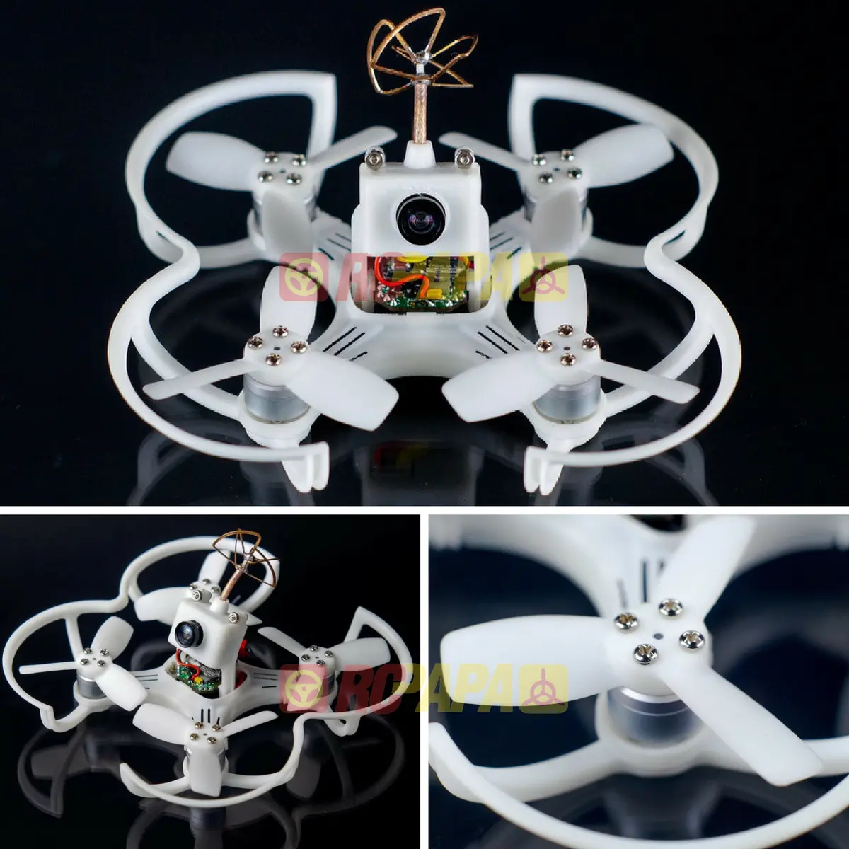 Emax Babyhawk 85Mm Brushless Fpv Racing Drone (Pnp White Version) 1