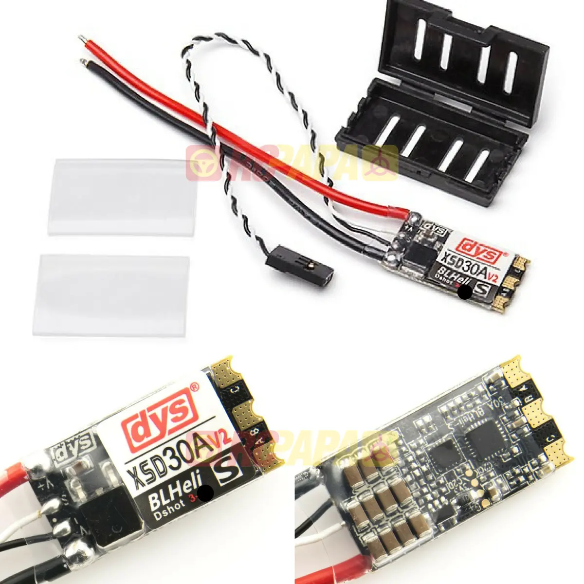 Dys Xsd 30A V2 3-6S Esc Blheli_S (Supports Dshot600 Dshot300) 1