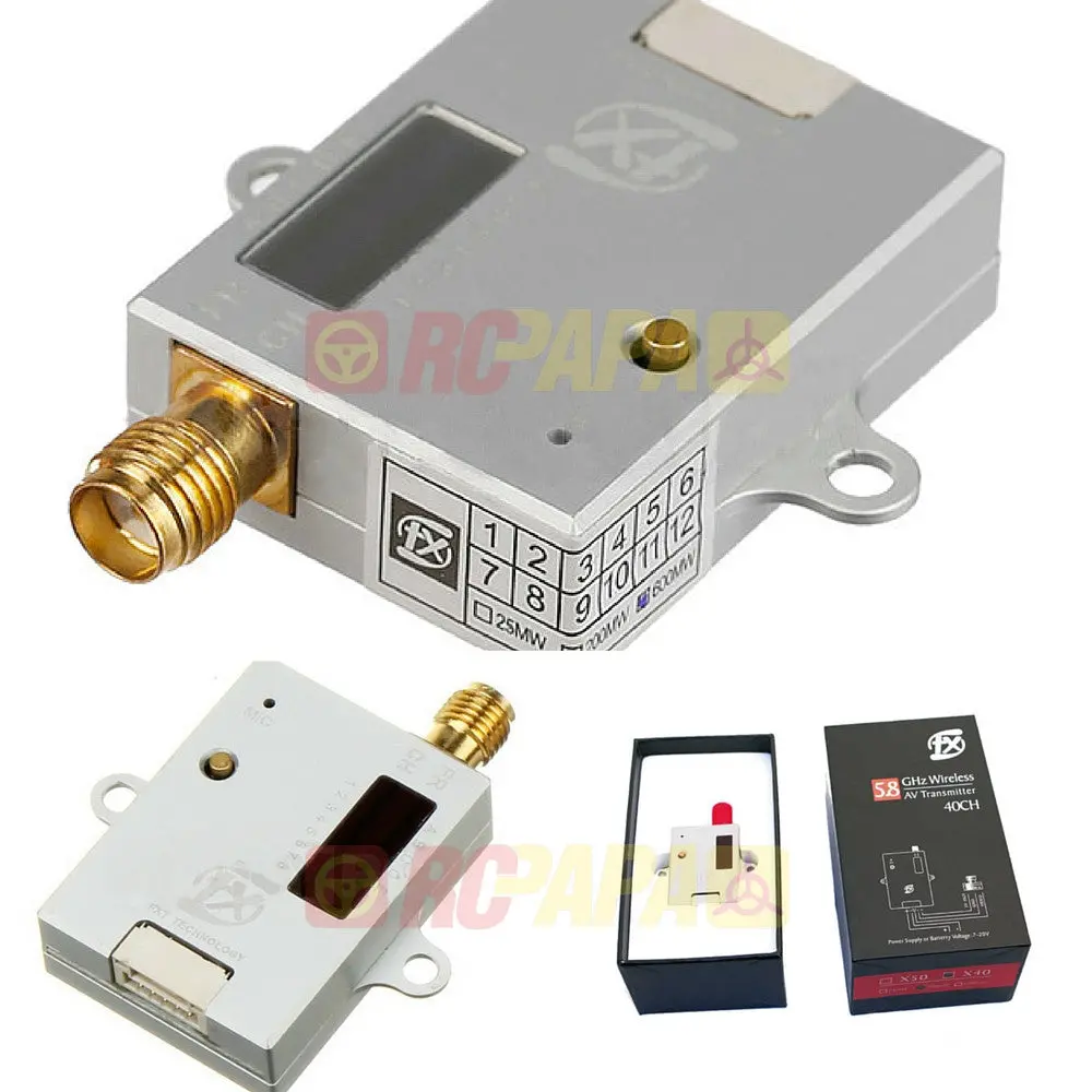 Fxt X40-6 600Mw 5.8Ghz 40Ch Vtx Video Transmitter With Raceband 1