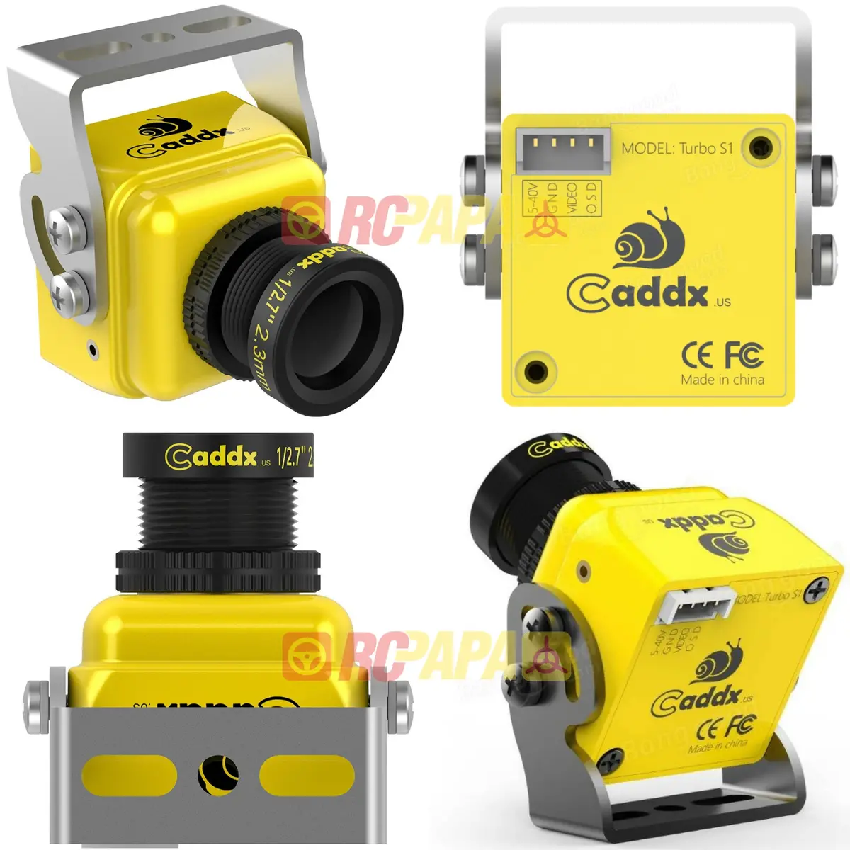 Caddx Turbo S1 1/3 Ccd 600Tvl Fpv Camera 1