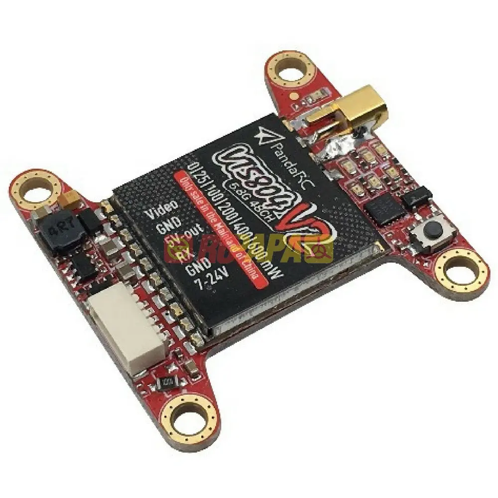 Pandarc Vt5804 V2 5.8G 48Ch Switchable Fpv Vtx Transmitter (Mmcx To Sma-Female) 1