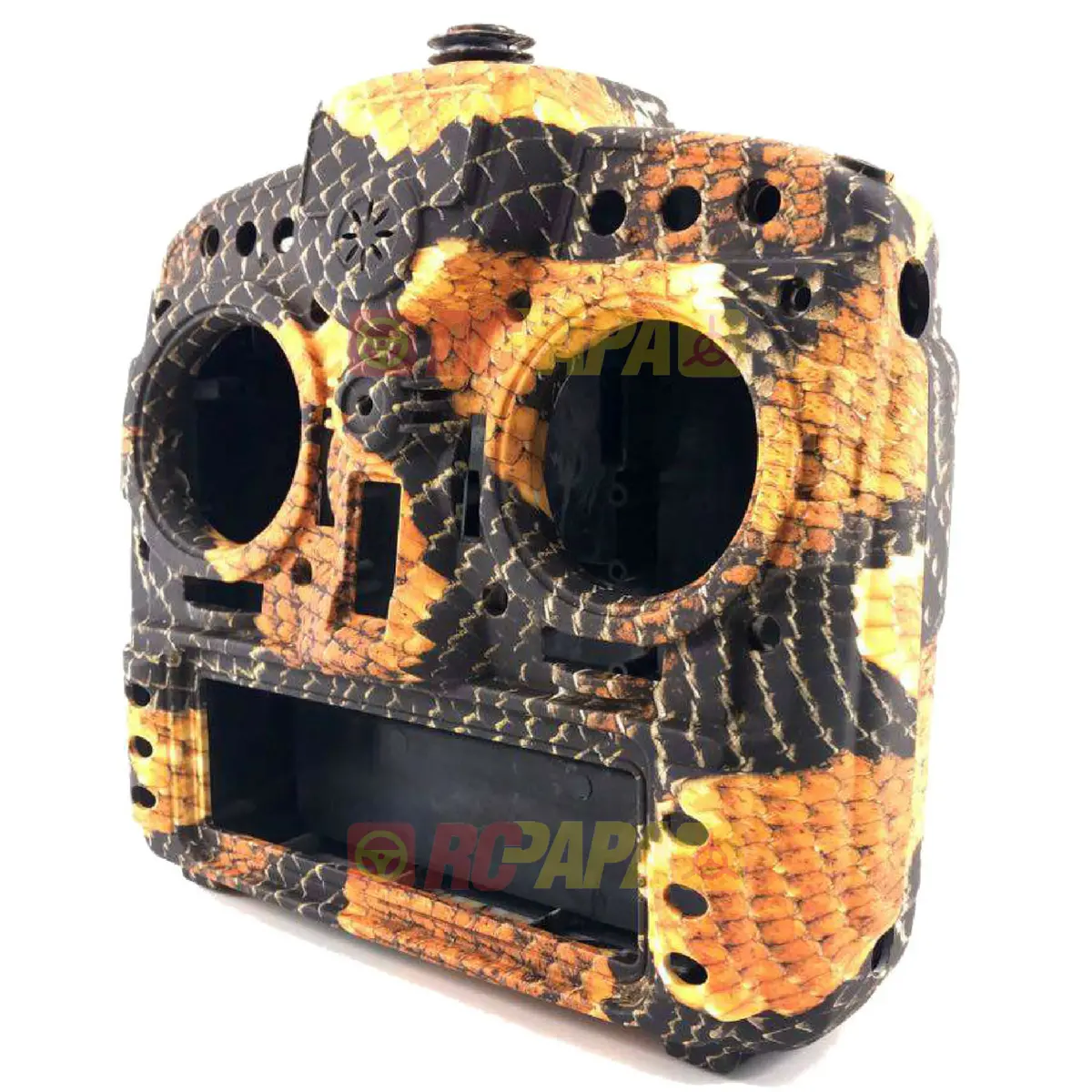 Frsky X9d Plus Taranis Radio Transmitter Water Transfer Shell (Python Orange Matte) 1