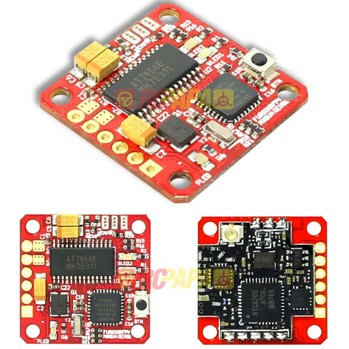 Furiousfpv Mnova Adjustable 25/200Mw Pit Mode Osd/Vtx (Fpv-Mnova) 1