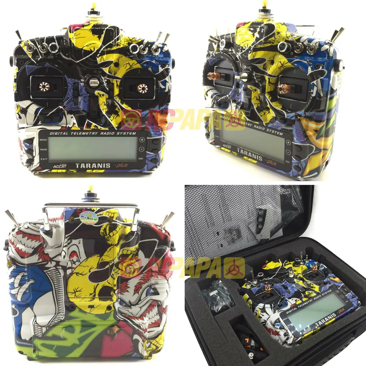 Frsky X9d Plus Taranis 2.4G 16Ch Transmitter (Special Edition - Graffti) 1