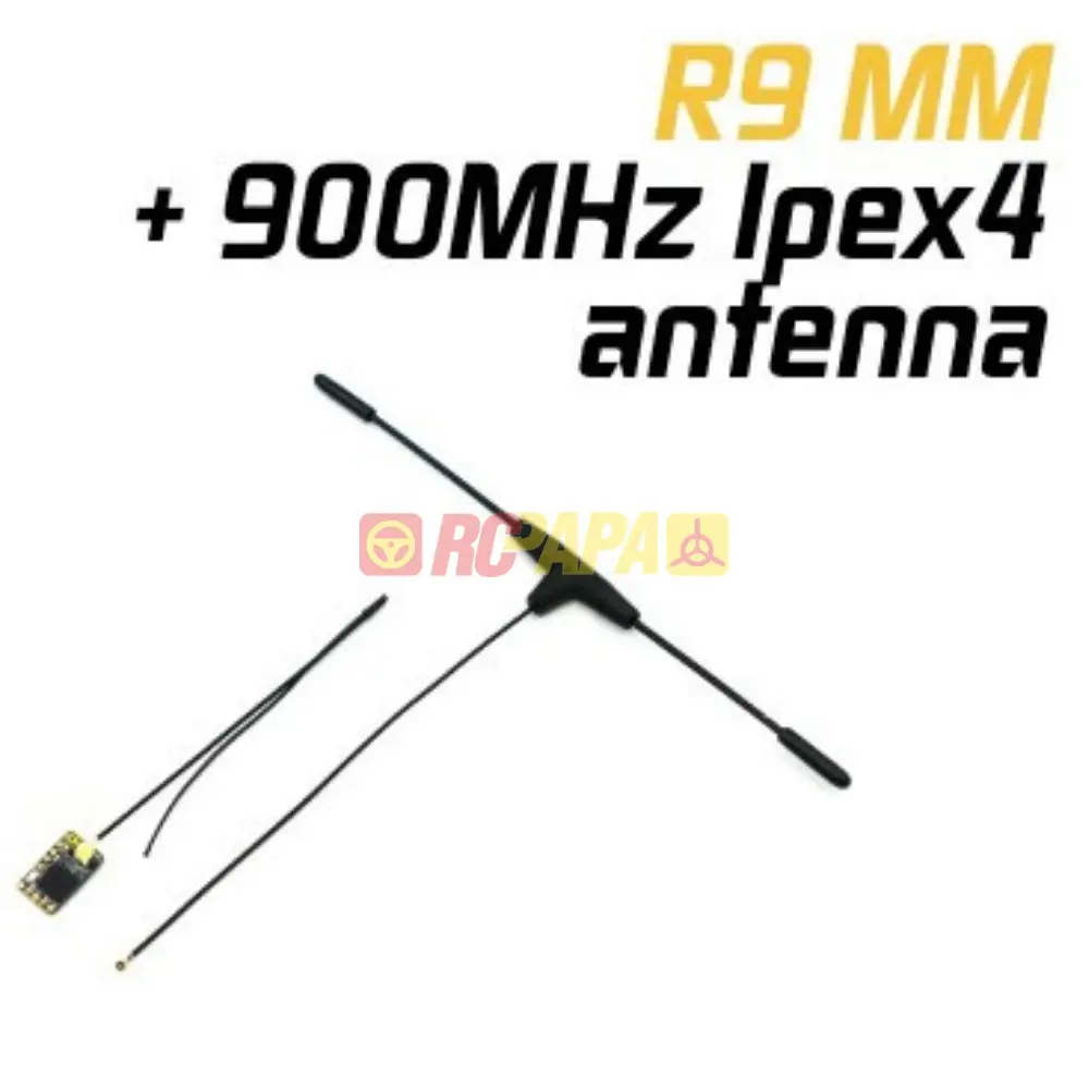 Frsky R9mm Receiver With 900Mhz Ipex4 Antenna Fcc 1