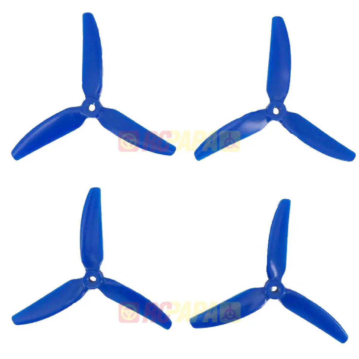 Hq 5X4x3 Tri-Blade Glass Fiber Carbonate Propellers (Tp5x4x3v1s Chad Nowak Version) 1