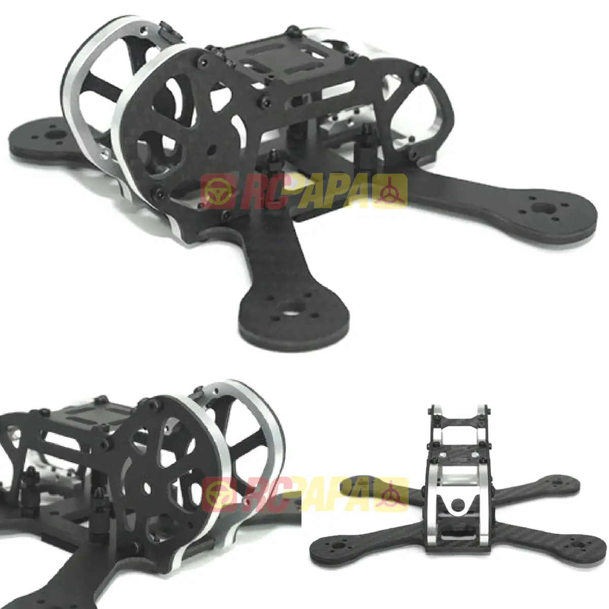 Armattan Japalura Fpv Racing Quad Frame Kit (3" With Pdb, Silver) 1