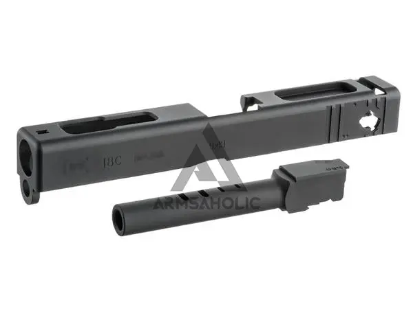 Guns Modify G18c Cnc Slide And Barrel Set For Marui G18c Gbb (2016 Ver.) 1