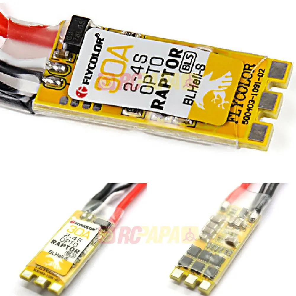 Flycolor Raptor Blheli-S 30A Esc (Opto 2-4S) 1