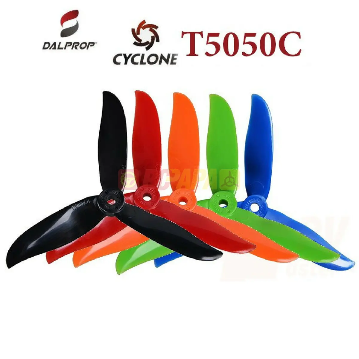 Dalprop Cyclone T5050c Tri-Blade Propeller (10 Set) 1