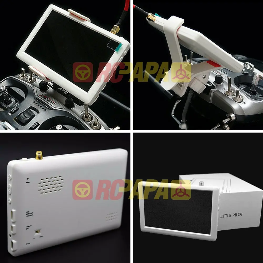 Hawk Eye Little Pilot All-In-One 5" 5.8G Hd Monitor With Built-In 5.8G Receiver 1