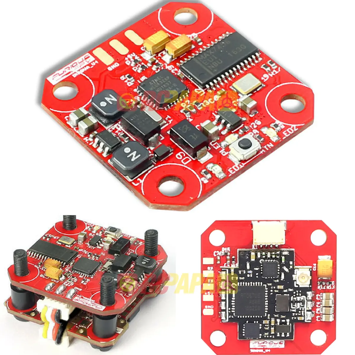 Furiousfpv Pit Mode Adjustable 25/200Mw Innova V4 Osd/Vtx (Fpv-Innovav4) 1