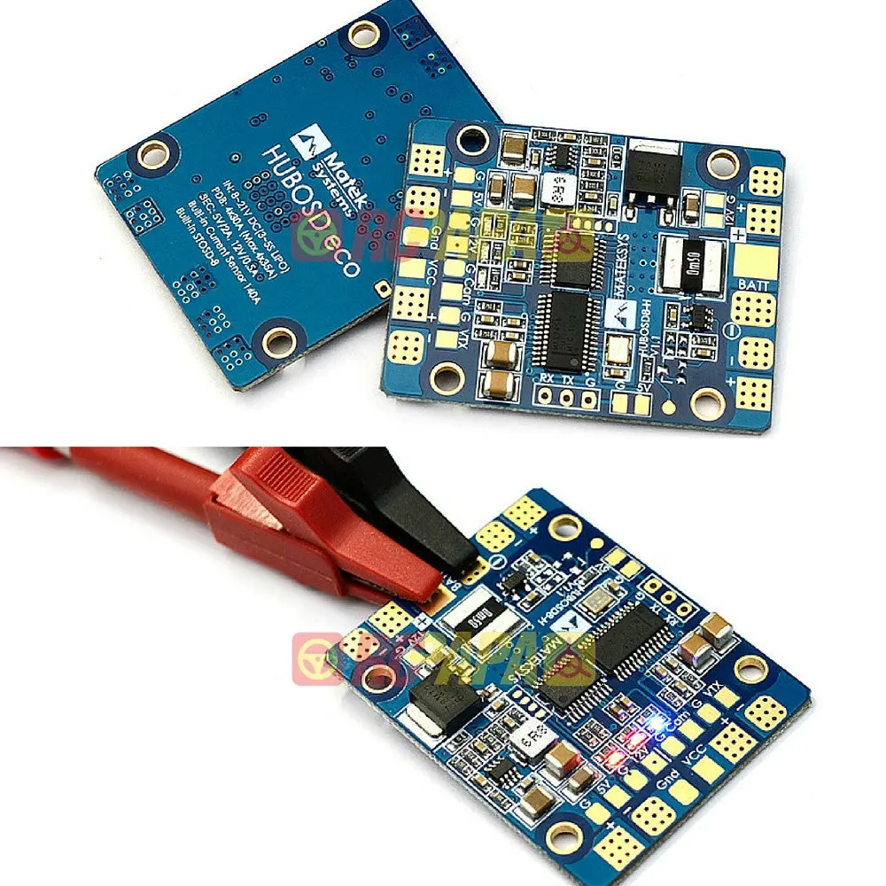 Matek Hubosd Eco H-Type With Stosd8 Current Sensor & Dual Bec 1