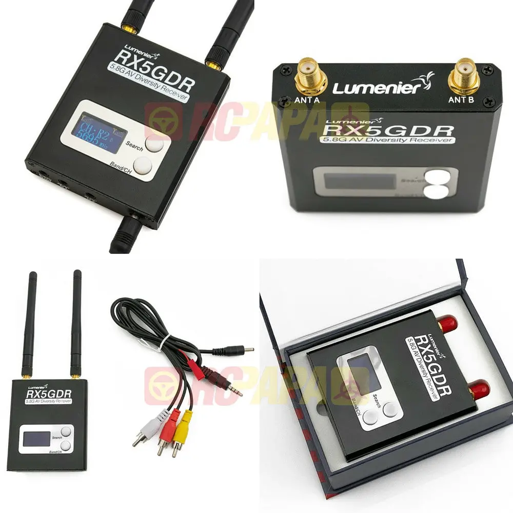 Lumenier Rx5gdr 5.8G Av Diversity Receiver Rx With Raceband 1