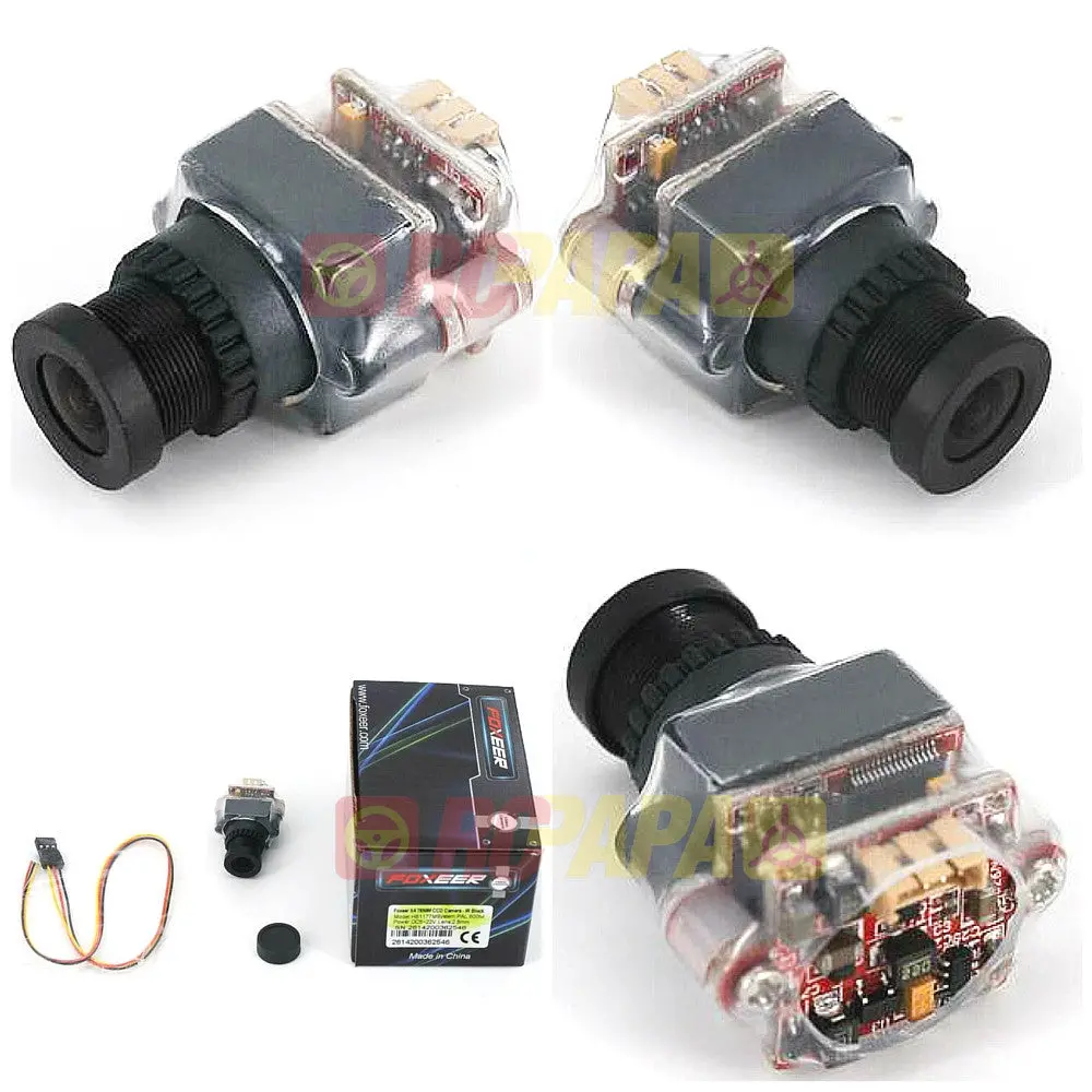 Foxeer Xat650m 600Tvl 2.8Mm Lens Dc5-22V Hs1177m Type Super Had Ccd Camera 1