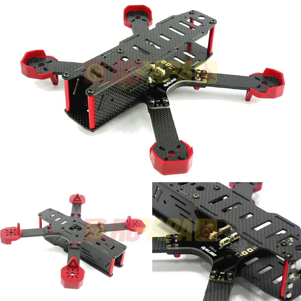 Dalrc Xr215 Carbon Fiber Fpv Racing Quad Frame Kit 1