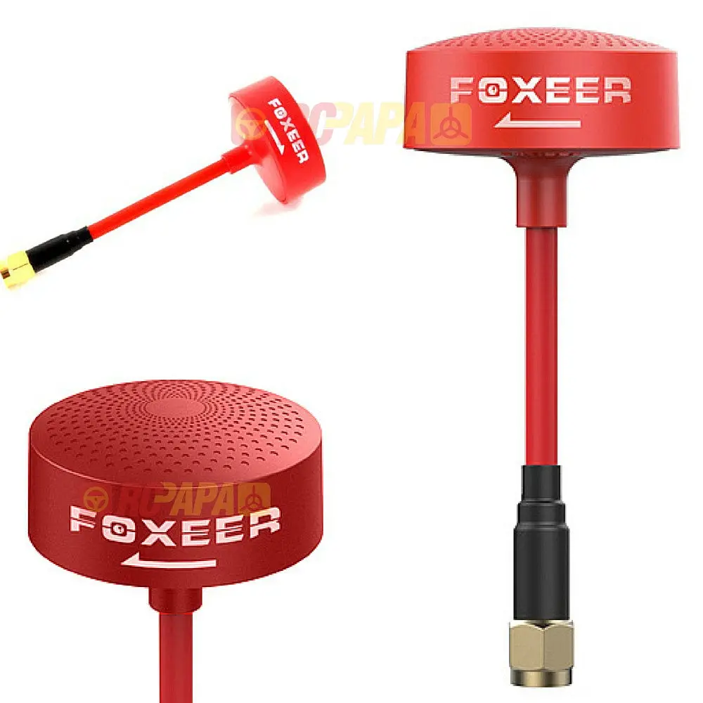 Foxeer 5.8Ghz Circular Polarized Omni Antenna Lhcp/Rhcp (Red) 1