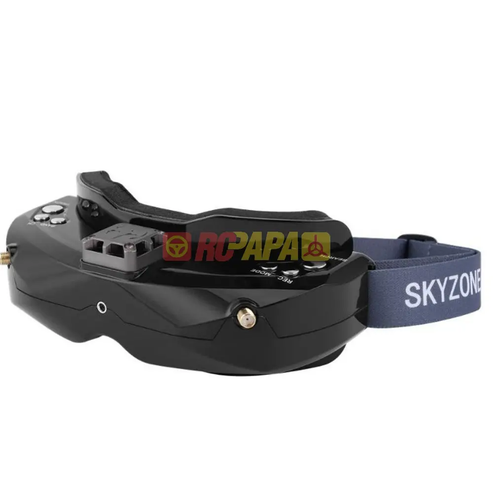 Skyzone Sky02x 5.8G 48Ch Diversity Fpv Goggle Support Head Tracker With Dvr Front Camera 1