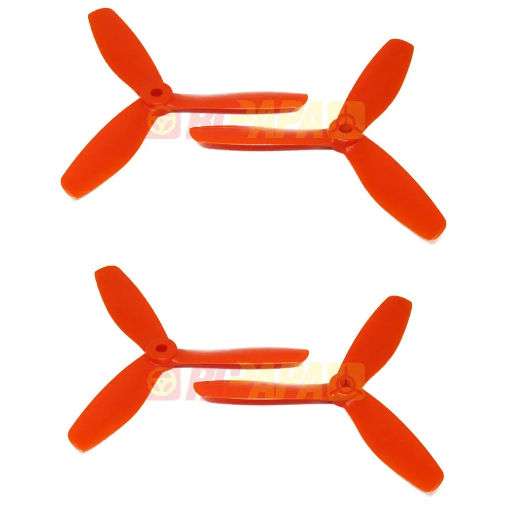 Dal 5" 5045 Tri-Blade V2 Propeller (Orange) 1