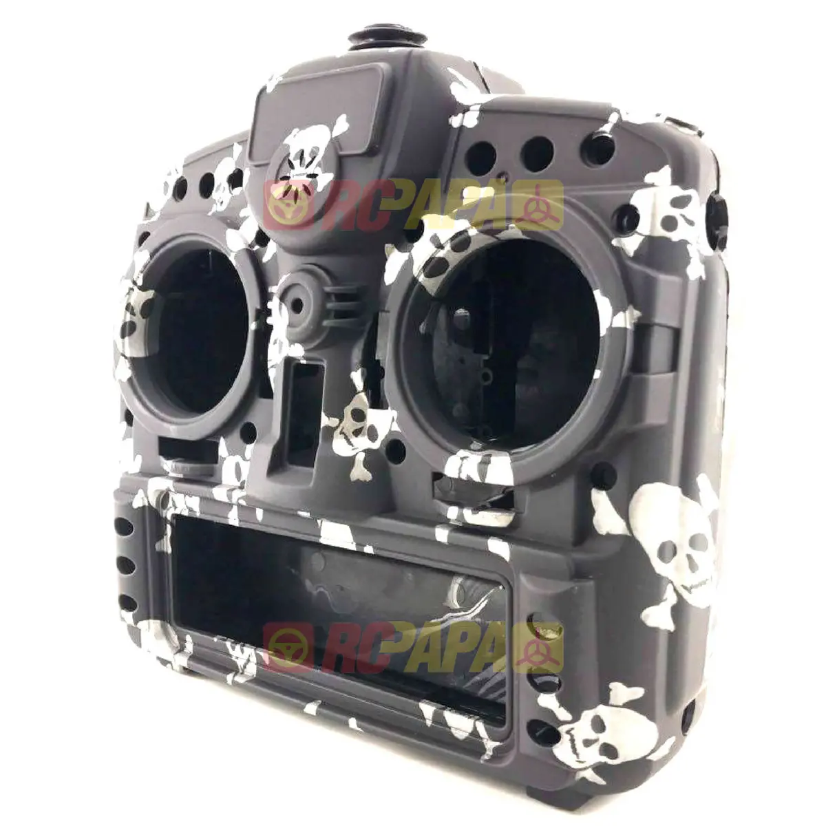 X9d Plus Taranis Radio Transmitter Water Transfer Shell (Black Skull) 1